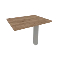 Брифинг приставка к прямоугольному столу First KB-4 (дуб Табак)